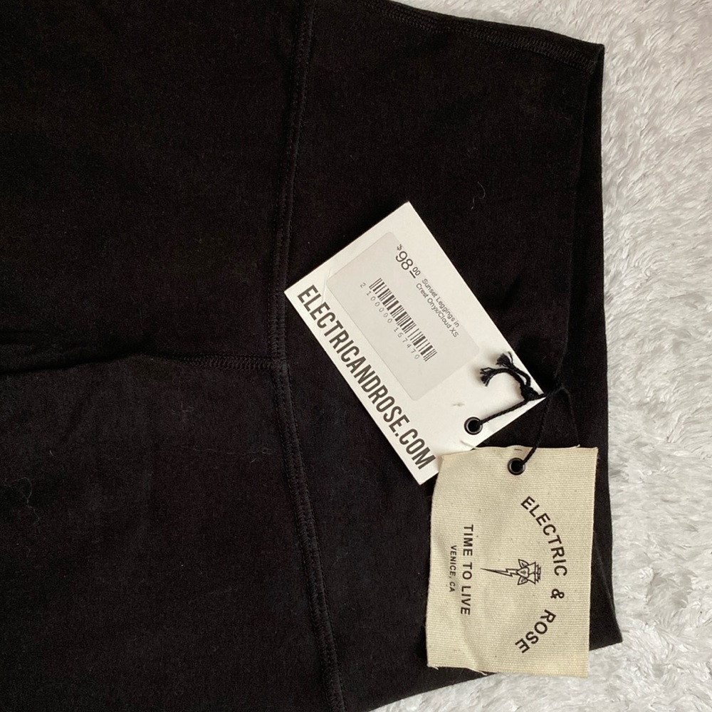 Electric & Rose Black Leggings
